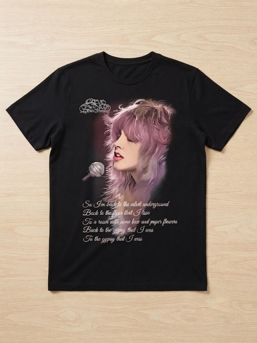 Stevie Nicks Bella Donna Graphic T-Shirt